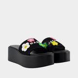 The Platform Sandals - Marc Jacobs - Synthetic - Black