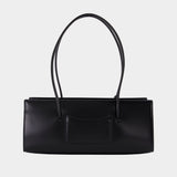 The Mirror Satchel Shoulder Bag - Marc Jacobs - Leather - Black