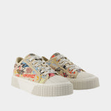 The Low Top Sneakers - Marc Jacobs - Cotton - Beige