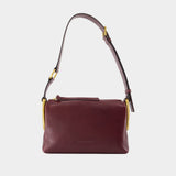 The Juliette Messenger Shoulder Bag - Marc Jacobs - Leather - Bordeaux