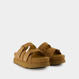 Mules W Goldenstar Hi - UGG - Leather - Brown