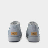 W Classic Ultra Mini Boots - UGG - Leather - Blue