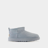 W Classic Ultra Mini Boots - UGG - Leather - Blue