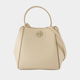 Mcgraw Small Bag - Tory Burch - Leather - Beige