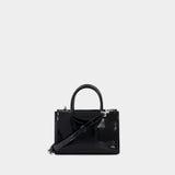 Ella Bio黑色尼龙迷你购物袋包托特包