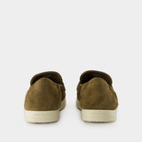 Ballet Sport Loafers - Tory Burch - Leather - Brown