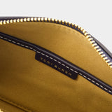 T-Monogram Mini Barrel蓝色棉质老花迷你包斜挎包