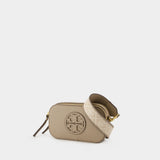 Miller Mini Crossbody - Tory Burch - Leather - Beige