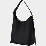 Romy Shoulder Bag - Tory Burch - Leather - Black