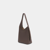 Romy Hobo Shoulder Bag - Tory Burch - Leather - Taupe
