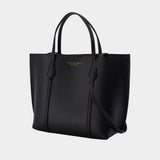 Perry Small Shopper Bag - Tory Burch - Leather - Black