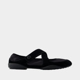 Romy Sport Ballerinas - Tory Burch - Leather - Black