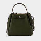 Romy Bucket Purse - Tory Burch - Leather - Green