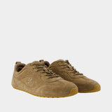Field Sneakers - Tory Burch - Leather - Brown