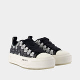 Glitter Stars Court Low Sneakers - Amiri - Synthetic - Grey