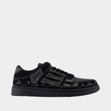 Western Skel Top Low Sneakers - Amiri - Leather - Black