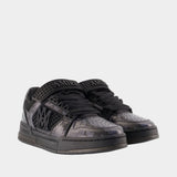 Python Ma Skyline Sneakers - Amiri - Leather - Black
