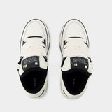 Sneakers Ma-1 皮质厚底中帮运动鞋
