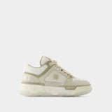Sneakers Ma-1 皮质厚底中帮运动鞋
