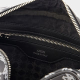 Ma Quad Camera 黑色棉质手拿包单肩包