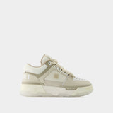 Sneakers Ma-1 皮质厚底中帮运动鞋