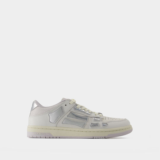 Amiri Metallic Skel Top Low Sneakers 低帮运动鞋
