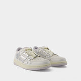 Amiri Metallic Skel Top Low Sneakers 低帮运动鞋