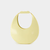 Moon 米色小牛皮单肩包斜挎包