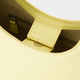 Moon 米色小牛皮单肩包斜挎包