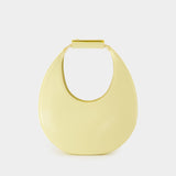 Moon 米色小牛皮单肩包斜挎包