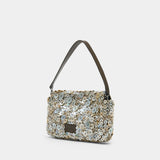 Timmy Convertible Shoulder Bag - Staud - Synthetic - Silver