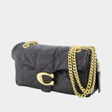 Soft Quilted Tabby 26 Shoulder Bag - Coach - Leather - Black