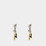 Mini Icon Charm Earrings - Marc Jacobs - Metal - Gold
