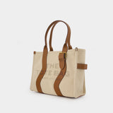 The Large Tote Shopper Bag - Marc Jacobs - Cotton - Beige