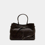 Grandma Used Xl Shopper Bag - Margesherwood - Leather - Brown