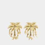 Les Boucles Palmier - Jacquemus - Metal - Gold