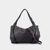 D-One Top handle M Shopper Bag - DIESEL - Leather - Black