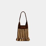 Praia Small Ge Shopper Bag - Isabel Marant - Raffia - Multicolor