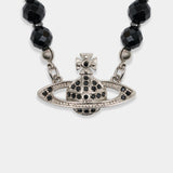 Messaline Necklace - Vivienne Westwood - Metal - Black