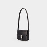 Grace Small Crossbody - A.P.C. - Leather - Black