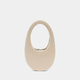Mini Swipe Purse - Coperni - Leather - Beige