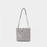 Shoulder Bag - Rabanne - Raphia - Silver