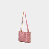 Shoulder Bag - Rabanne - Leather - Pink