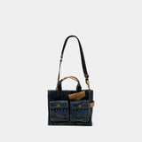 The Medium Tote - Marc Jacobs - Cotton - Blue