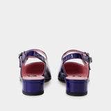 Peche Sandals - Carel - Leather - Blue