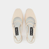 Carel Banana 系列 皮质露跟玛丽珍鞋