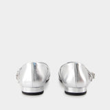 Eloise Ballerinas - Carel - Leather - Silver