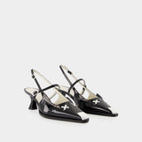 Souris Mp Sandals - Carel - Leather - Black