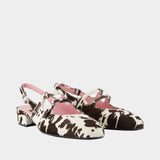 Peche 25 Pumps - Carel - Leather - White