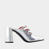 Fatale Sandals - Carel - Leather - Silver